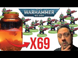 Rescuing 69 2nd Ed. Ork Gretchin from a Pickle Jar