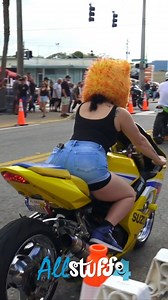 304K views · 2.3K reactions | Motorcycle Helmets Show Off | Daytona Bike Week | Motorcycle World | Facebook