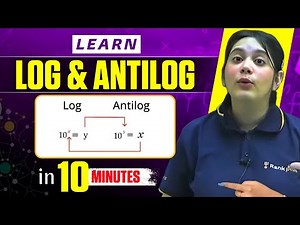 How to Solve Log & Antilog Questions in Seconds | No Table Needed I Physical Chemistry - Rankplus