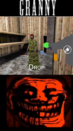 ARMY Granny troll face edit||😈⚡#shorts#granny #evilnun #trolling#trollface