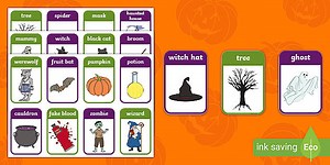 Halloween Flashcards