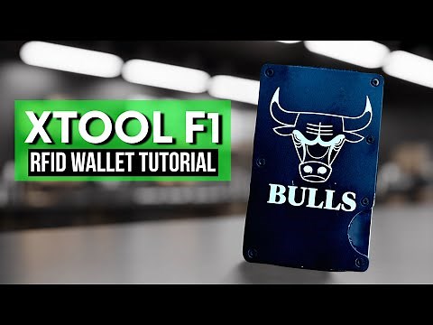 How to Laser Engrave with XTool: A Guide for Metal RFID Wallets