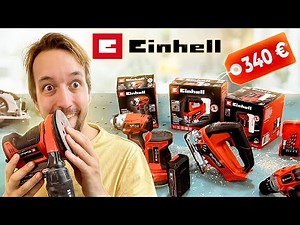Les MEILLEURS OUTILS PAS CHER pour votre Atelier !! Test gamme Einhell !