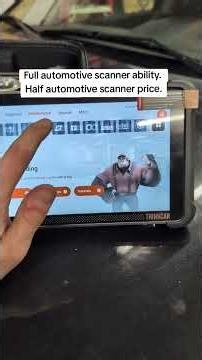 Mechanic tool of the day: Thinkcar 689 BT Bi-directional Bluetooth scanner
