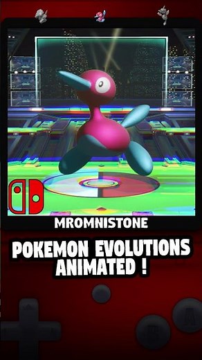 PORYGON evolution animated ! #pokemon #pokemontcg #pokémon ‪@SpinCity420‬