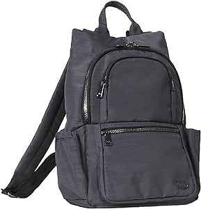 Lug Hatchback Mini Backpack, Brushed Grey
