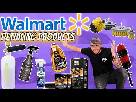 Best Car Detailing Products at WalMart | Car Wash Products