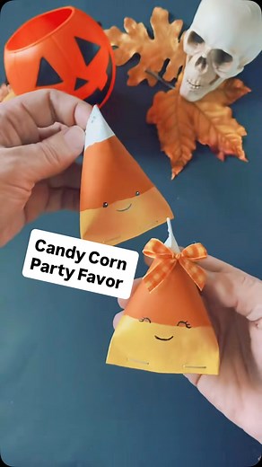 DIY Candy Corn Halloween Craft with Paper Rolls – Easy Trick or Treat Party Favors for Kids 🎃 Turn a simple paper towel roll into the cutest candy corn Halloween craft! This easy DIY Halloween candy corn is perfect for kids, trick-or-treat candy holders, party favors, boo baskets, or fall harvest party ideas. Such a fun craft activity for kids when they’re bored at home! Fill them with candy for a pumpkin patch party, school Halloween celebration, or a fall family gathering. If you’re looking f