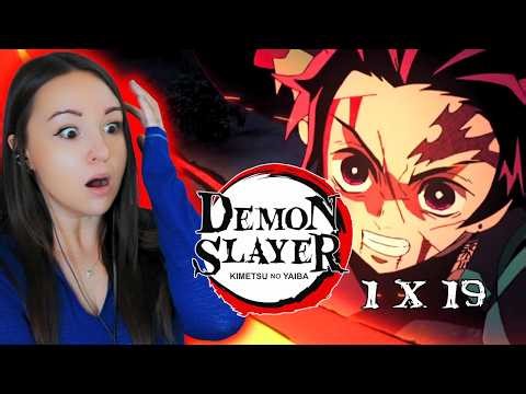 THE MOST AMAZING EPISODE EVER 🔥 Demon Slayer | 1x19 REACTION