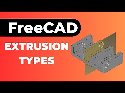 FreeCAD Examples of Extruding a Sketch
