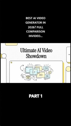 BEST AI VIDEO GENERATOR IN 2026? FULL COMPARISON (INVIDEO, HIGGSFIELD & OPENART)