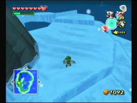 Wind Waker Link Falling on his face