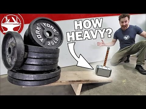 Tungsten Thor's Hammer (World's HEAVIEST)