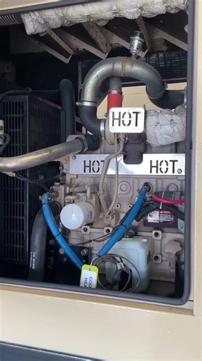 60KW Generac John Deere Diesel Standby Generator, 120/240v Single Phase - 2081421