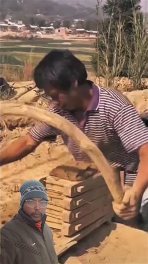 China’s Traditional wooden machine 3D Brick Making Is Pure Genius 😱 😲