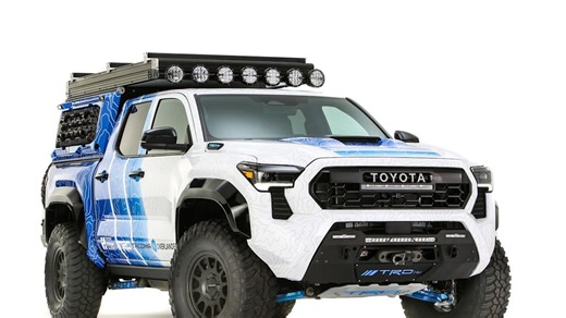 Toyota's Latest Tacoma Overlander SEMA Build Is Powered by Hydrogen Fuel Cells
