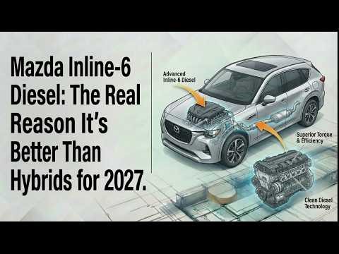 Mazda Inline-6 Diesel: The Real Reason It’s Better Than Hybrids for 2027