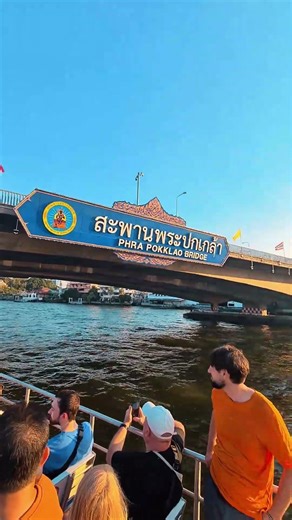 The Cheapest (and Best) Sunset Tour in Bangkok ⛴️ #travel #shorts #Bangkok