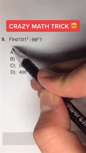 SECRET MATH TRICK!!!! 🤯🤯🤯🤯 #math #fblifestyle | Chris Tutorial