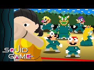 Mario and Friends Playing Squid Game 2