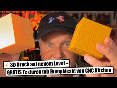 3D printing on a new level – FREE textures with BumpMesh!