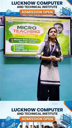 teaching activities in lucknow computer Rudhauli #shortvideo #shortsfeed #computereducation #shorts