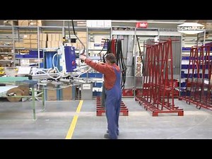 Vacuum Lifting Device VacuMaster Window Panes of Glass to Swivel from 90 Degrees | 250 kg | Schmalz