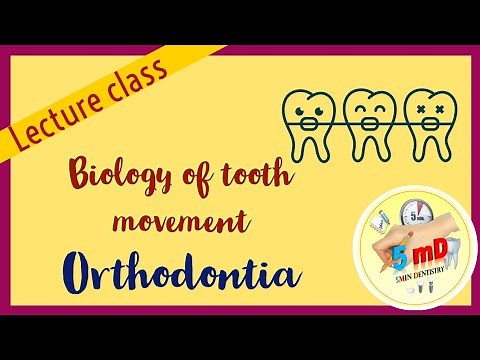 Biology of tooth movement - Part 1 Orthodontics - 5 min Dentistry