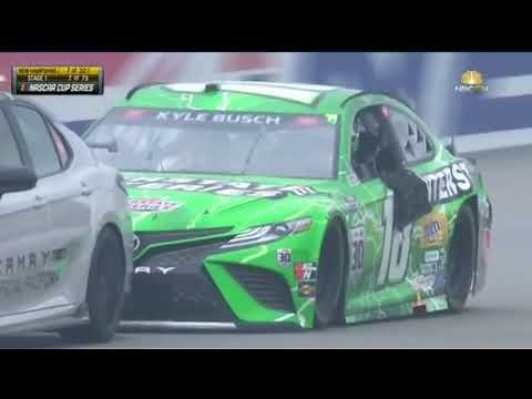 Kyle, I want you to HIT THE PACE CAR