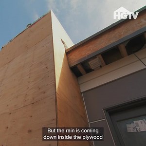 And the hits just keep coming over at #HomeSweetHome 😳 The renovation continues tonight at 10|9c! #RenovationInc | HGTV