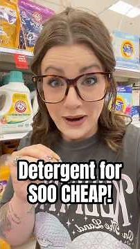 Let’s coupon laundry detergent this week at Target!