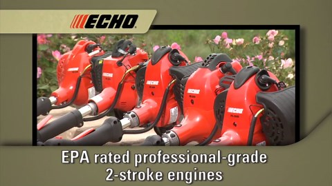ECHO 25.4 cc Gas 2-Stroke X Series Professional Commercial Grade Straight Shaft Edger with 7.75 in. Blade and Metal Shield PE-2620S