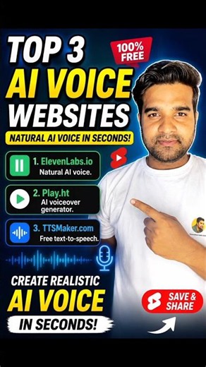 🔥 Top 3 FREE AI Voice Tools 2026