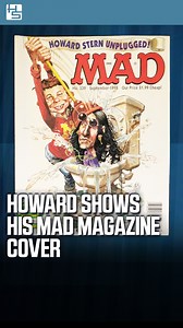 In 1995, Howard told two MAD Magazine editors how much his cover issue meant to him during their visit to the Stern Show. | The Howard Stern Show