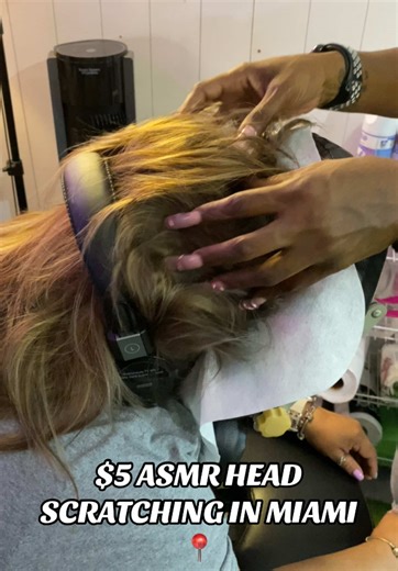 Head Scratching ASMR Experience in Miami