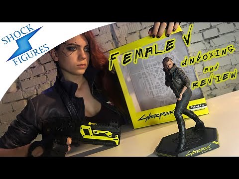 Cyberpunk 2077: Female V - Figure by Dark Horse Comics | Unboxing & Review