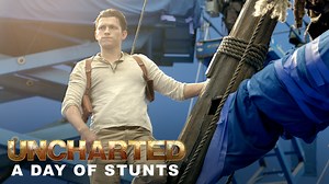 Just another super easy day on the set of Uncharted with Tom Holland. See the movie exclusively in theaters February 18. | Uncharted