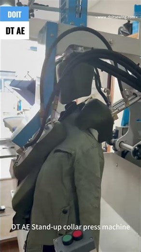 DT AE Automatic stand-up collar press machine