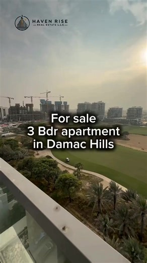For Sale | DAMAC Hills ⛳🏙️ A stunning 3-bedroom apartment overlooking the golf club, offering serene views and luxury living. 📐 300 sqm ✨ Upgraded & fully furnished 🧳 Ready to move in Perfect for end-users or investors seeking prime golf-course living. DM now to schedule a viewing. #DamacHills #GolfView #DubaiRealEstate #LuxuryApartments #DubaiProperty MoveInReady FurnishedApartment InvestmentOpportunity RealtorLife DubaiHomes