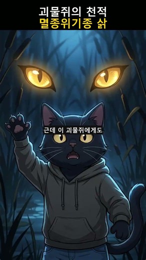 괴물쥐 뉴트리아를 사냥하기 시작한 멸종위기종 삵 #러브버그 #뉴트리아 #삵 #생태계교란종