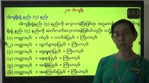 1K views · 121 reactions | Grade 8 မြန်မာစာဘာသာရပ်မှ အပိုင်း(၂)...