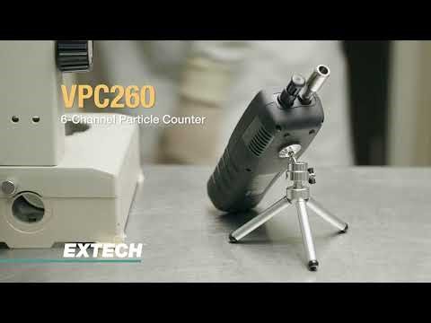 Achieve a healthier work environment with the Extech VPC260 Particle Counter