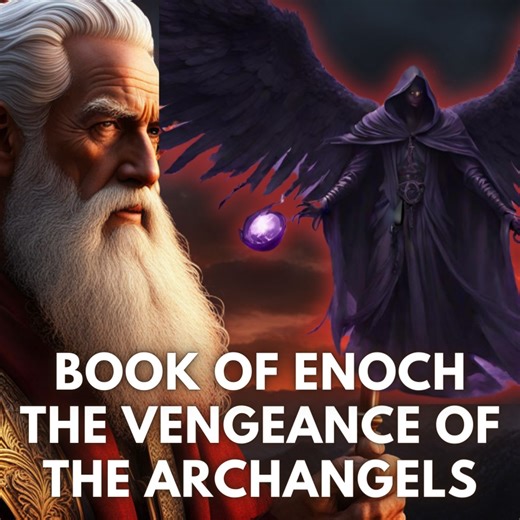 5.1K views · 141 reactions | The Book of Enoch, Vengeance of the Archangels: Archangels vs Watchers (Chapter 9-11) #enoch #bookofenoch #angels #Nephilim #watchers #ancientaliens #mythology #annunaki #archangel | The Lore Library | Facebook