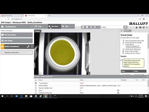 BVS Cockpit Image Processing Software for Vision Systems