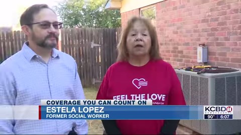 WATCH: Estela Lopez, a former social worker, received her new AC unit from Armstrong Plumbing, thanks to a coworker who nominated her in the Feel the Love campaign! ❤️ More here >>>>> https://tinyurl.com/3bhypvx2 | KCBD NewsChannel 11