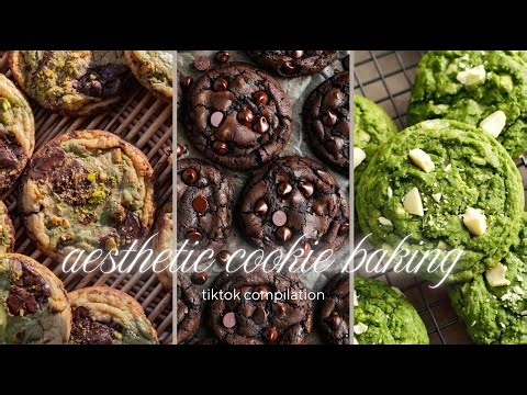aesthetic cookie baking | tiktok compilation