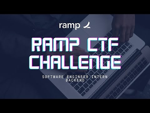 Solving Ramp CTF Challenge - Software Engineer Backend Internship
