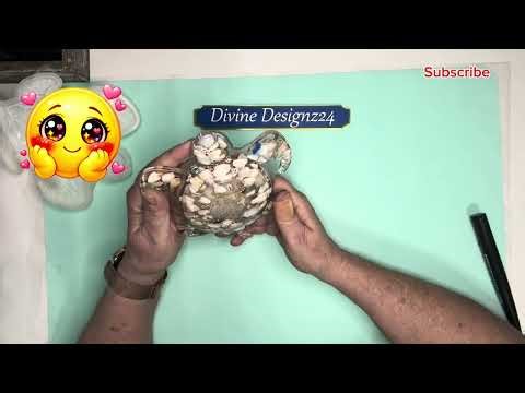 #160 How I Made This Turtle With Shells and Resin