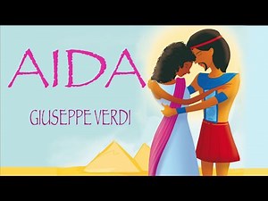 AIDA- Giuseppe Verdi- a fumetti per bambini-Link con attività teatrale e testo-