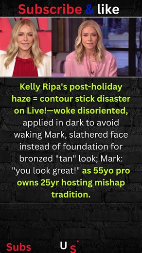 Kelly's Makeup Disaster Live? #shorts #USA #NEWS